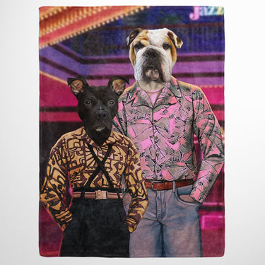 The 80's Heroes - Custom Pet Blanket