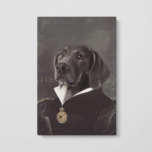 Crown and Paw - Canvas The Duchess - Custom Pet Canvas