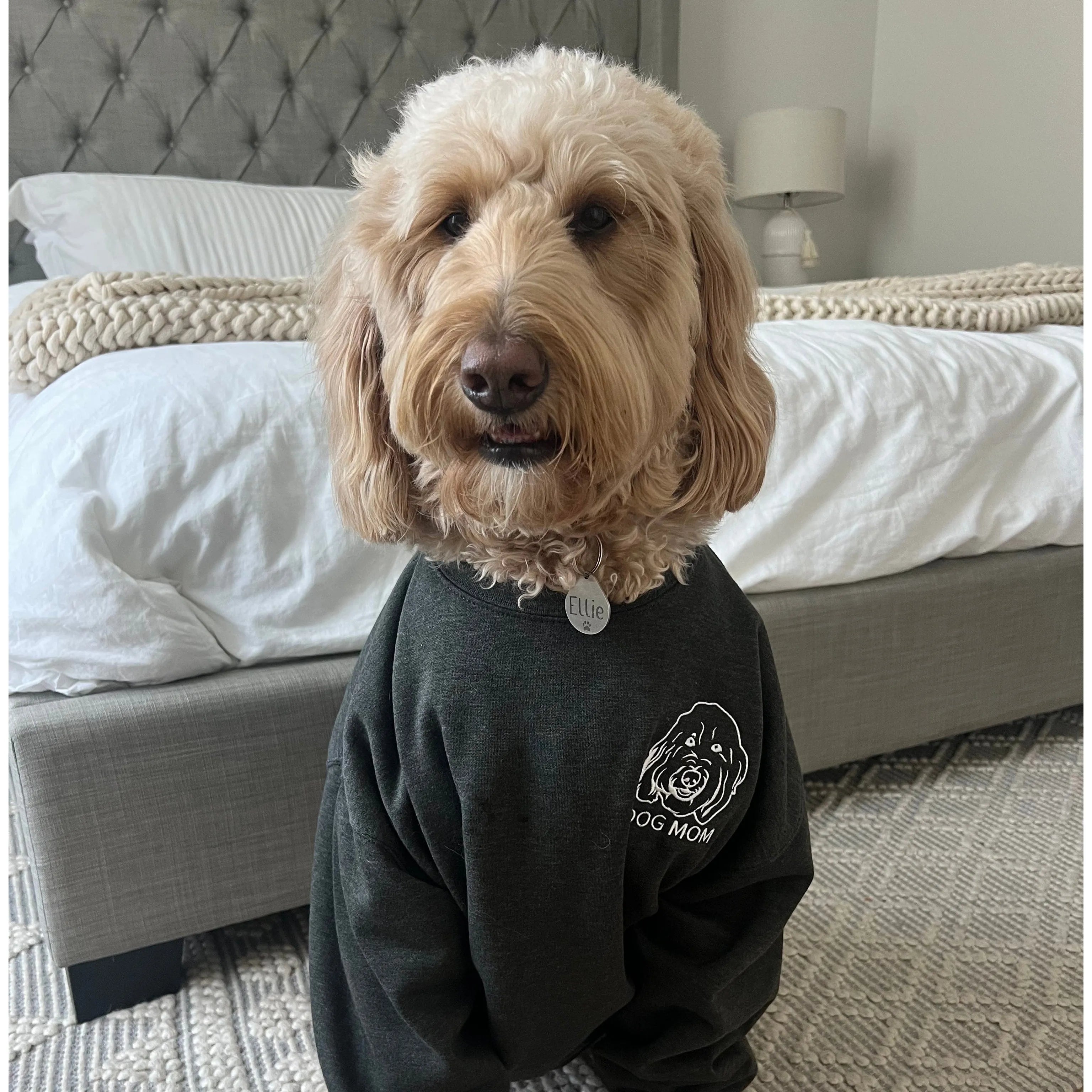 Custom Embroidered Pet Face Sweatshirt