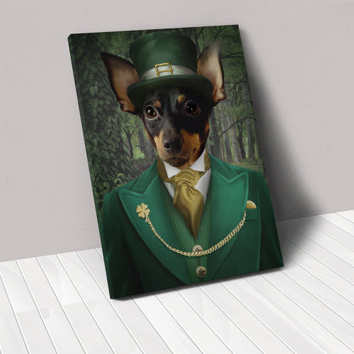 The Leprechaun - Custom Pet Canvas