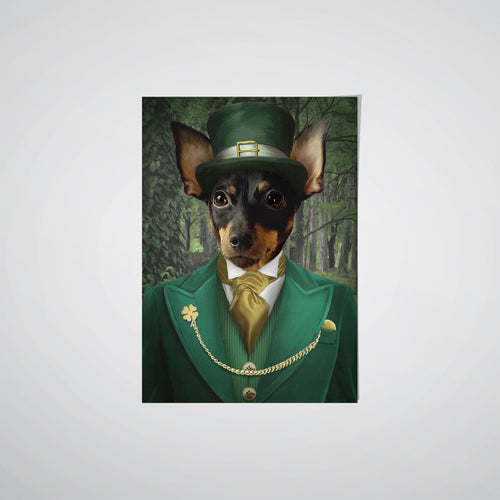 Crown and Paw - Poster The Leprechaun - Custom Pet Poster