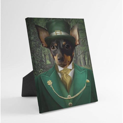 Crown and Paw - Standing Canvas The Leprechaun - Custom Standing Canvas