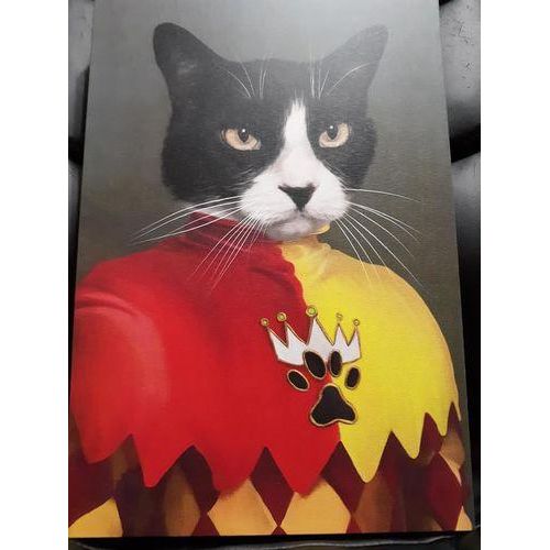 Crown and Paw - Canvas The Jester - Custom Pet Canvas