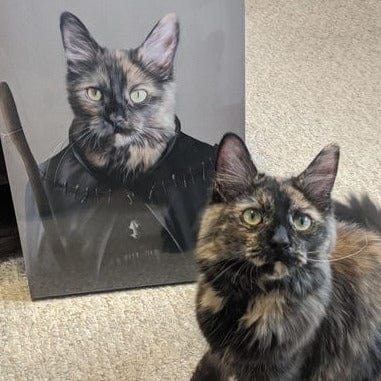 The Witch - Custom Pet Canvas
