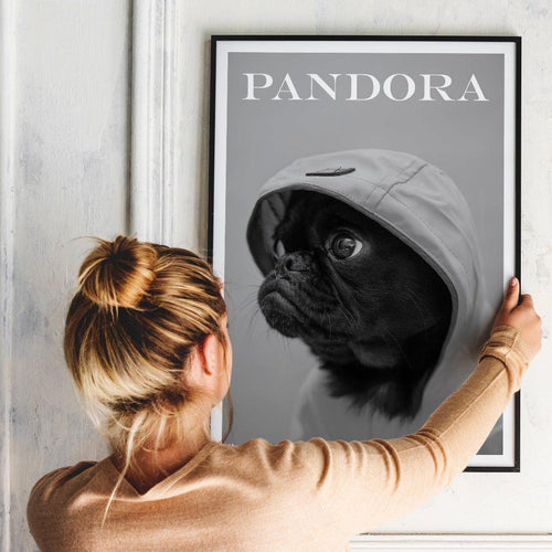 Crown and Paw - Canvas The Designer Brand Pet Portrait - Custom Pet Print Canvas