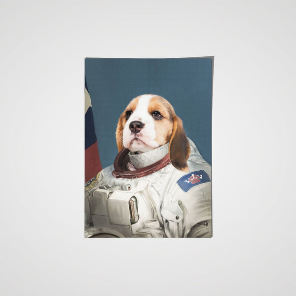 The Astronaut - Custom Pet Poster