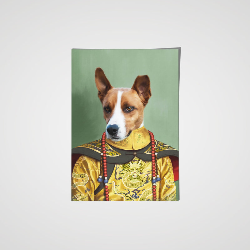 The Chinese Emperor - Custom Pet Poster