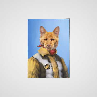 The Cowboy - Custom Pet Poster