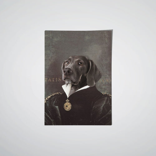 Crown and Paw - Poster The Duchess - Custom Pet Poster