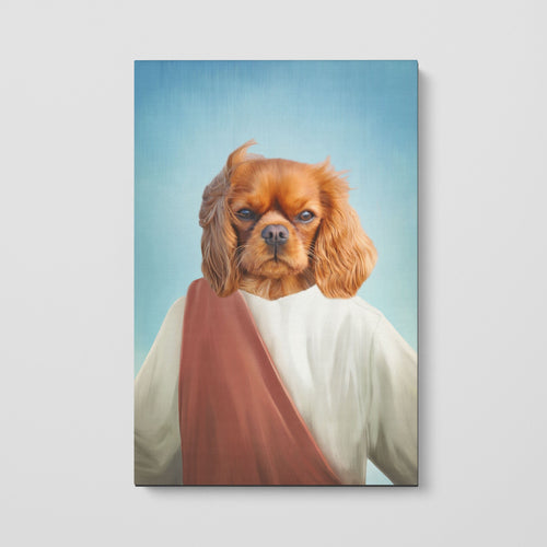 Crown and Paw - Canvas The Prophet - Custom Pet Canvas