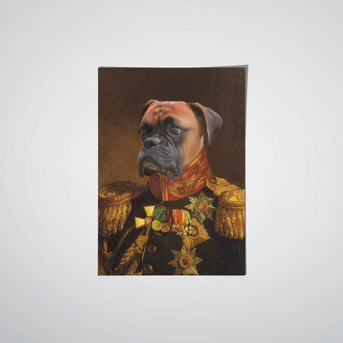 Crown and Paw - Poster The Veteran - Custom Pet Poster