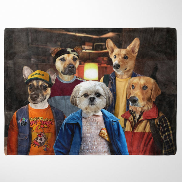 The 80's Kids - Custom Pet Blanket