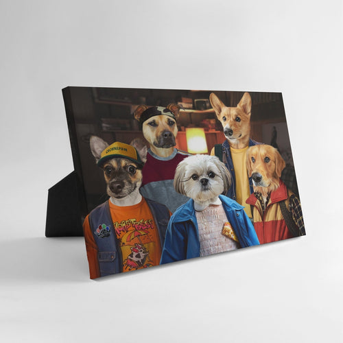 Crown and Paw - Standing Canvas The 80's Kids - Custom Standing Canvas