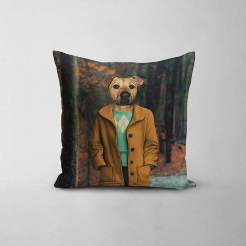Crown and Paw - Throw Pillow The 80's Girlfriend - Custom Throw Pillow