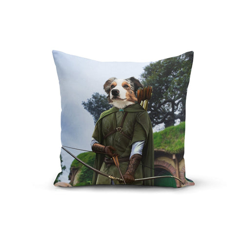 Crown and Paw - Throw Pillow The Archer - Custom Throw Pillow 14" x 14" / Background 2