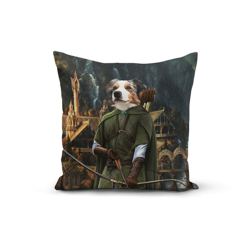 Crown and Paw - Throw Pillow The Archer - Custom Throw Pillow 14" x 14" / Background 3