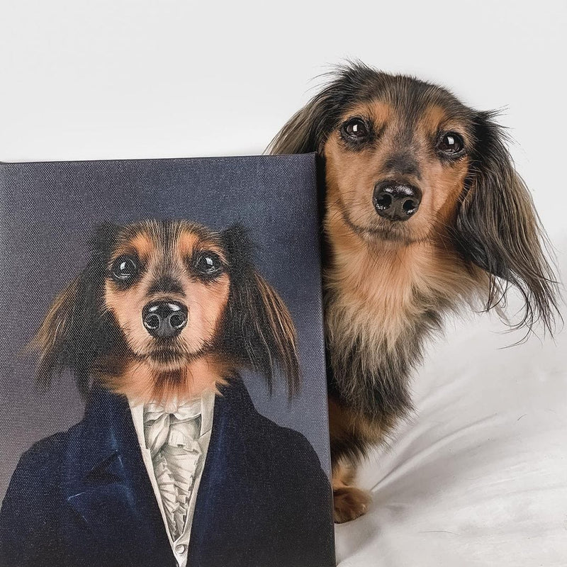 The Aristocrat - Custom Pet Canvas