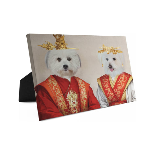 Crown and Paw - Standing Canvas The Asian Rulers - Custom Standing Canvas