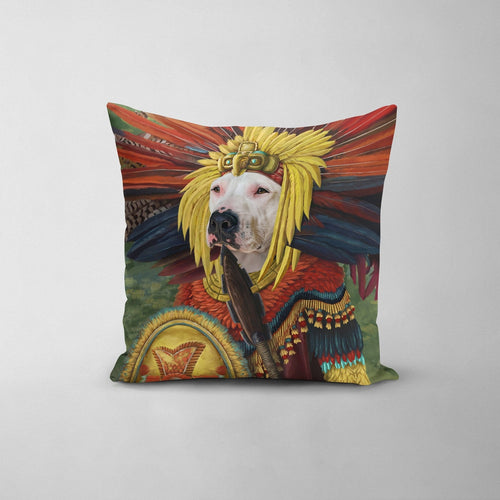 Crown and Paw - Throw Pillow The Aztec - Custom Throw Pillow