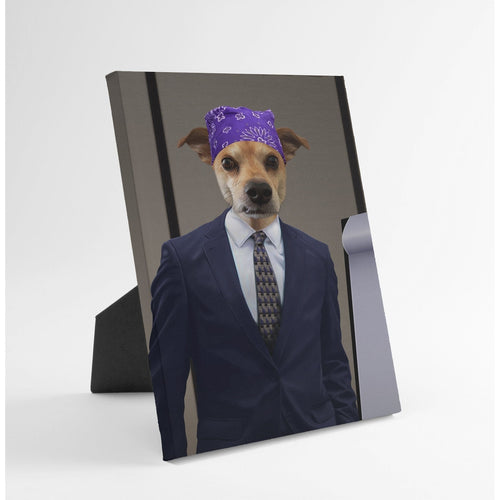Crown and Paw - Standing Canvas The Bad Boss - Custom Standing Canvas