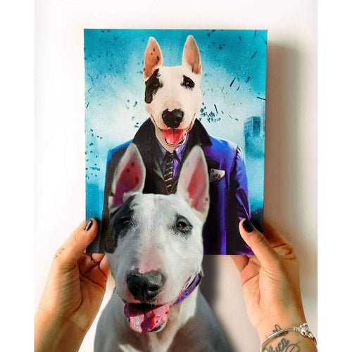 Crown and Paw - Canvas The Bad Guy - Custom Pet Canvas