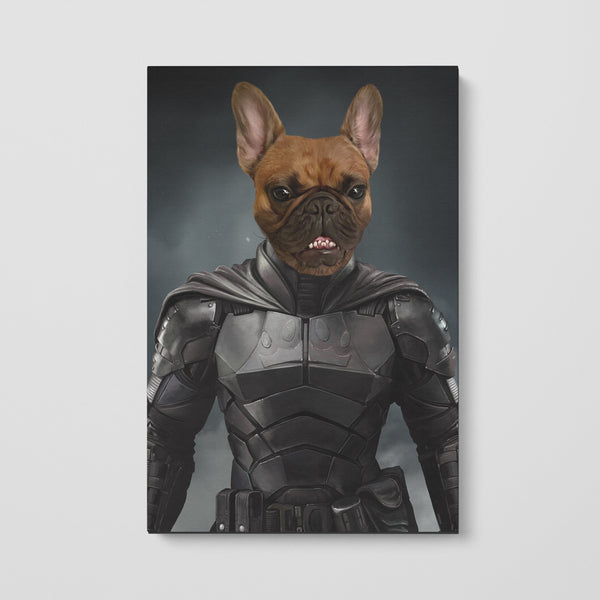 The Bark Knight - Custom Pet Canvas