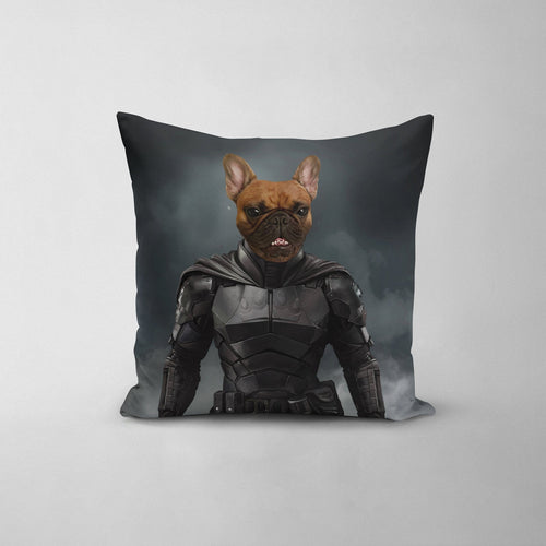 Crown and Paw - Throw Pillow The Bark Knight - Custom Throw Pillow