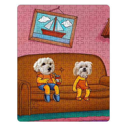 Crown and Paw - Puzzle The Yellow Siblings - Custom Puzzle 11" x 14"