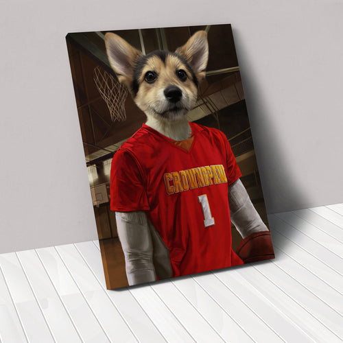 The Basketball Player - Custom Pet Canvas