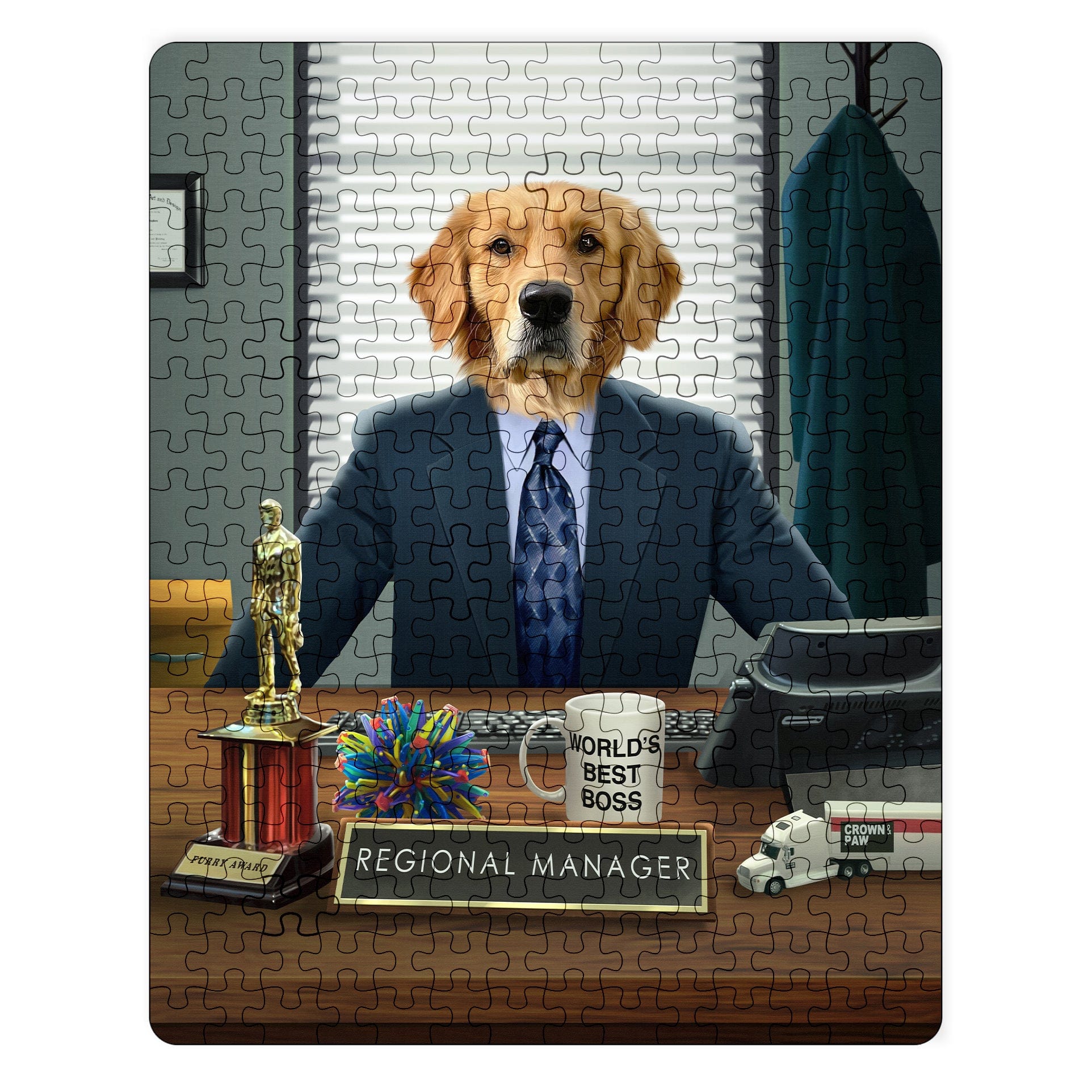 The Best Boss - Custom Puzzle