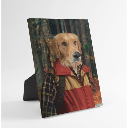 Crown and Paw - Standing Canvas The Best Friend - Custom Standing Canvas 8" x 10" / The Woods