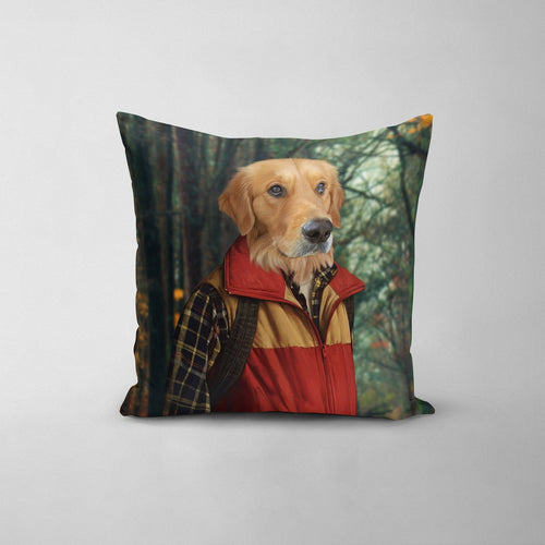 Crown and Paw - Throw Pillow The Best Friend - Custom Throw Pillow 14" x 14" / The Woods