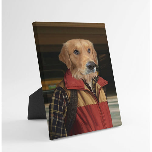 Crown and Paw - Standing Canvas The Best Friend - Custom Standing Canvas 8" x 10" / Garage