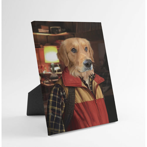 Crown and Paw - Standing Canvas The Best Friend - Custom Standing Canvas 8" x 10" / Basement