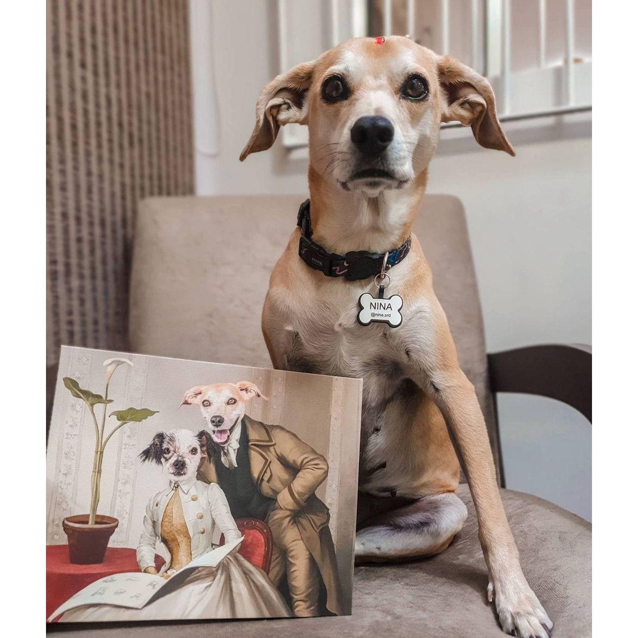 The Betrothed - Custom Pet Canvas