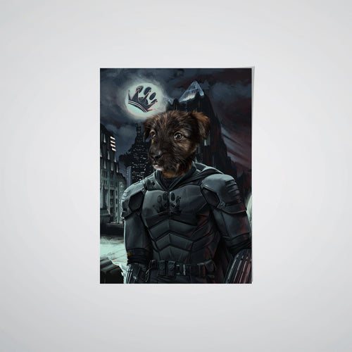 Crown and Paw - Poster The Dark Bruce - Custom Pet Poster
