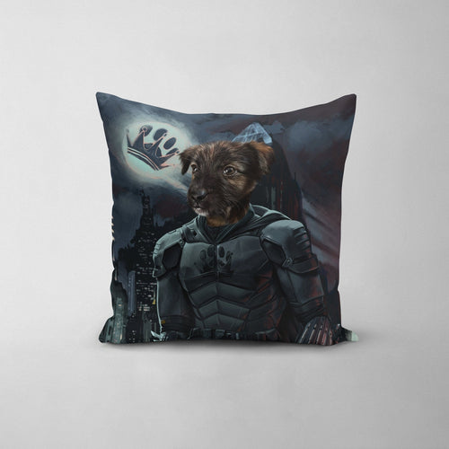Crown and Paw - Throw Pillow The Dark Bruce - Custom Throw Pillow