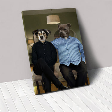 Cam and Mitch - Custom Pet Canvas