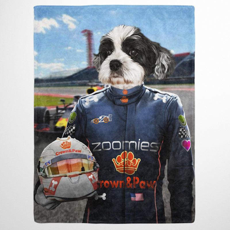 The Champion Driver - Custom Pet Blanket