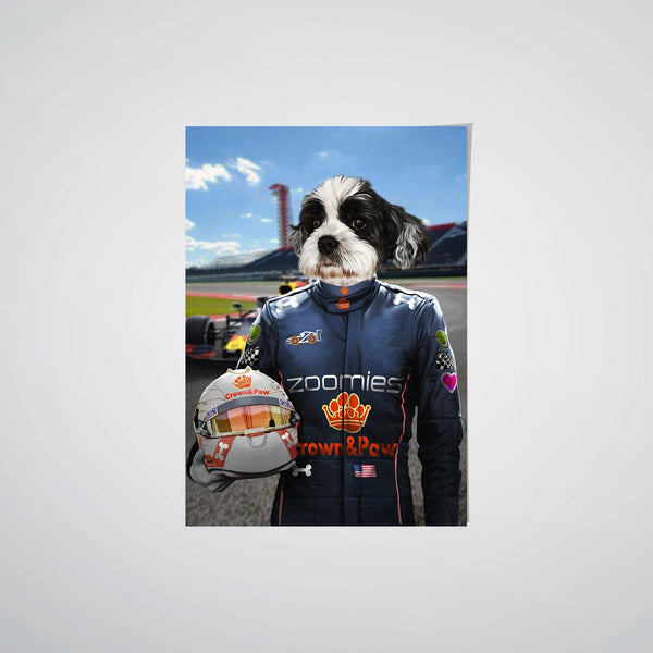 The Champion Driver - Custom Pet Poster