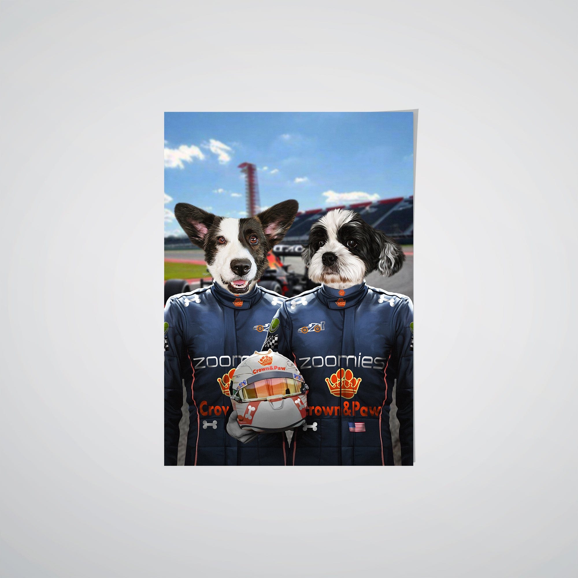 The Champion Drivers - Custom Pet Poster