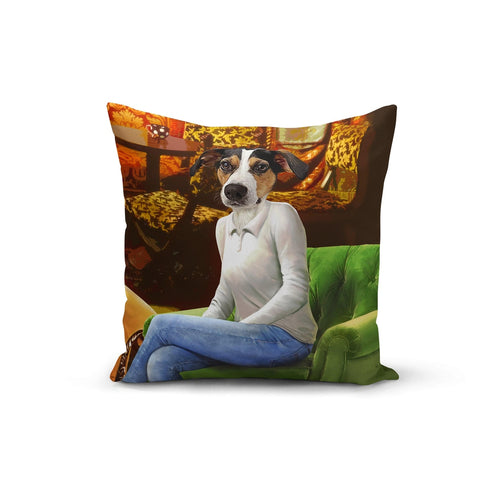 Crown and Paw - Throw Pillow The Clean Friend - Custom Throw Pillow