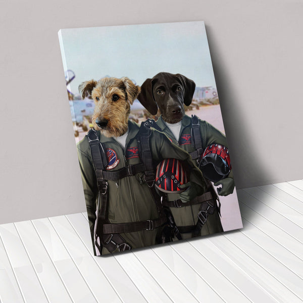 The Fighter Pilots - Custom Pet Canvas