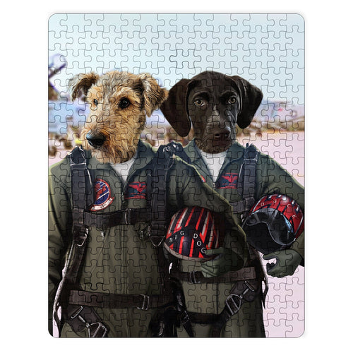 Crown and Paw - Puzzle The Fighter Pilots - Custom Puzzle 11" x 14"