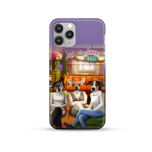 Crown and Paw - Phone Case Coffee House Girls - Custom Pet Phone Case