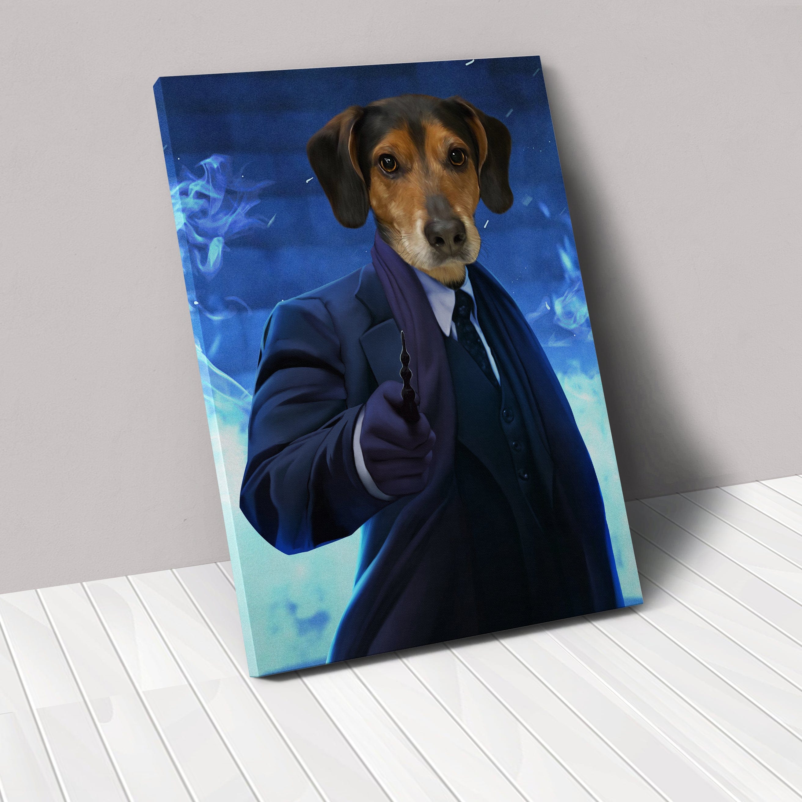 The Dark Wizard - Custom Pet Canvas