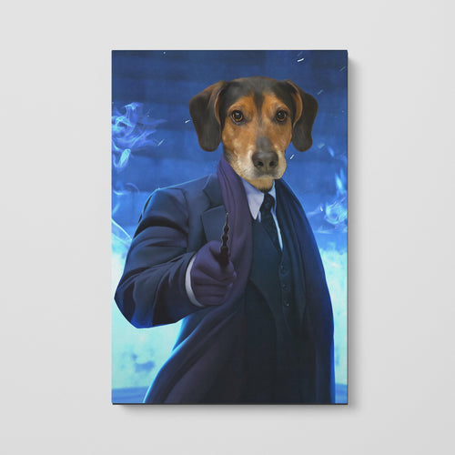 Crown and Paw - Canvas The Dark Wizard - Custom Pet Canvas