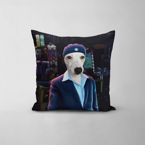 Crown and Paw - Throw Pillow The Date Boss - Custom Throw Pillow
