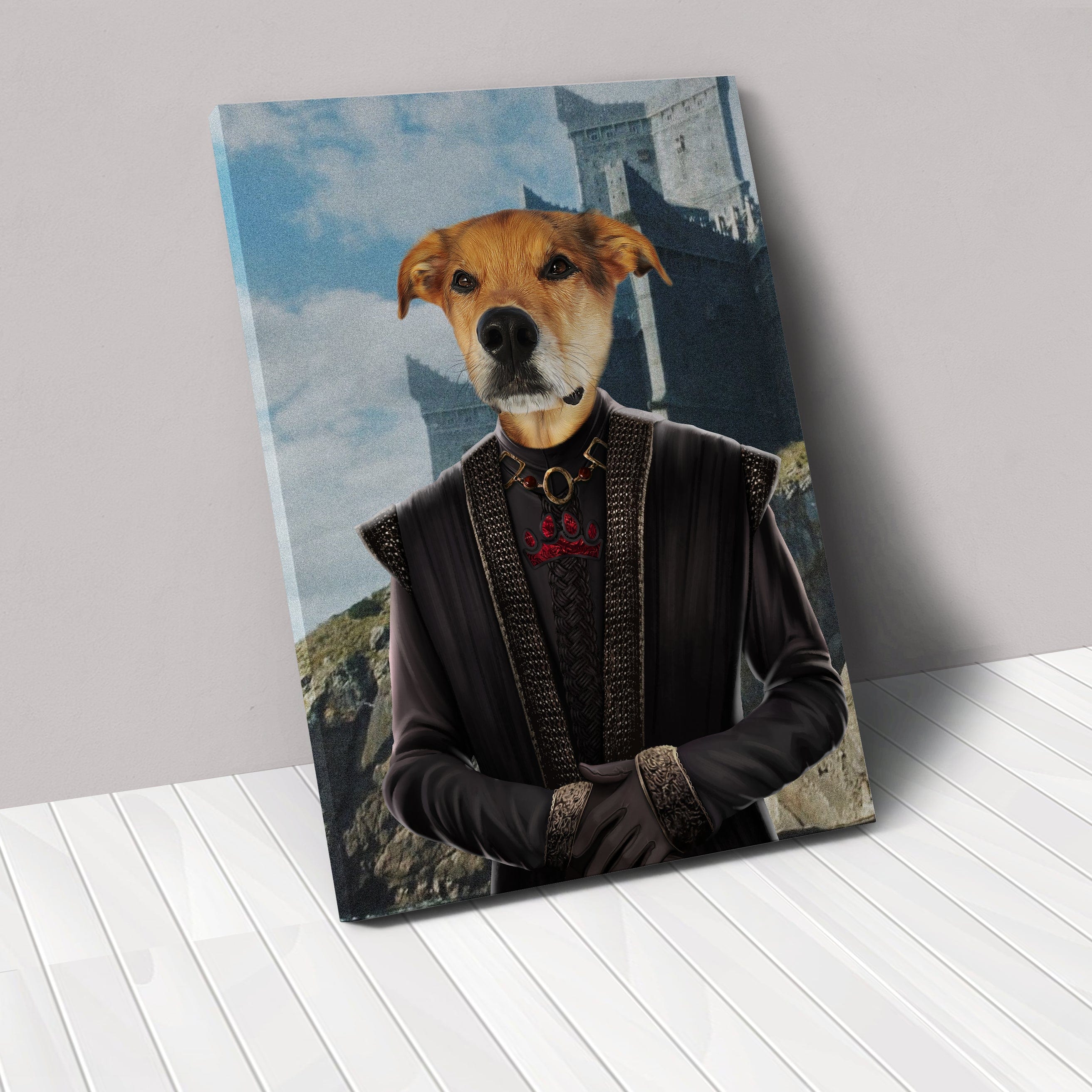 The Dragon King - Custom Pet Canvas