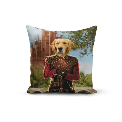 Crown and Paw - Throw Pillow The Dragon Prince - Custom Throw Pillow 14" x 14" / Castle 1